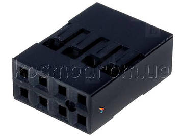 NDR-08 Вилка: IDC: мама: PIN: 8: прямий: 2,54мм: на кабель: 2x4: 250VAC