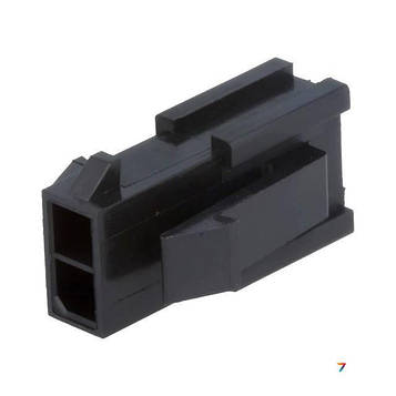 MX-43020-0200 Вилка, дріт-провід,  тато , Micro-Fit 3.0, 3мм, PIN: 2, 5А