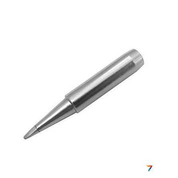 900M-T-1.2D-STEEL Сталеве жало для паяльника, Діаметр робочої частини: 1,2 мм. Довжина: 42,5 мм. Внутрішній діаметр 4
