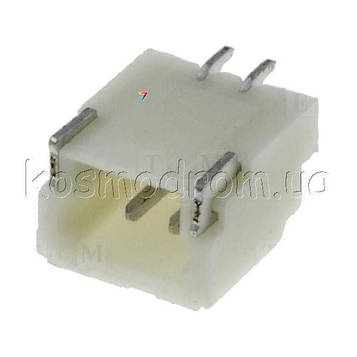 NX1001-02SMR Роз'єм: провід-плата: гніздо: тато: PIN: 2: кутовий: 1мм: 1x2: SMD
