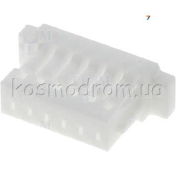NX1001-06PFS Роз'єм: провід-плата: вилка: мама: PIN: 6: без контактів: 1мм: 1x6