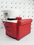 Комплект меблів для перукарень Lili модні меблі в салон краси (мийка та крісло гідравлічне) RED, фото 8