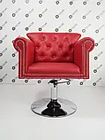 Комплект меблів для перукарень Lili модні меблі в салон краси (мийка та крісло гідравлічне) RED, фото 3