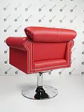 Комплект меблів для перукарень Lili модні меблі в салон краси (мийка та крісло гідравлічне) RED, фото 5