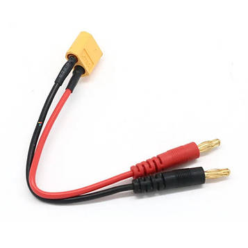 XT-60 to 4.0mm Banana Cable кабель перехідник. XT-60 Банан 4.0mm. Для Lipo Акумуляторів