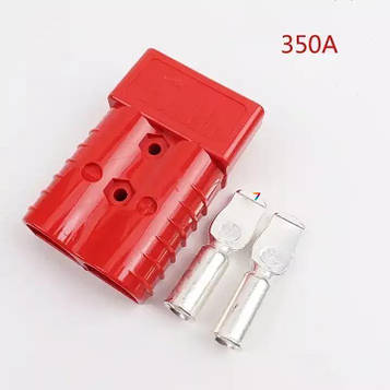 350A Plug Connectors Red Anderson Connectors