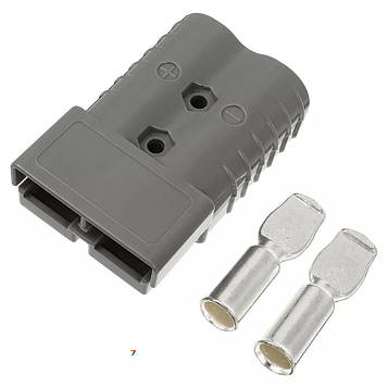 50A Plug Connectors Gray Anderson Connectors