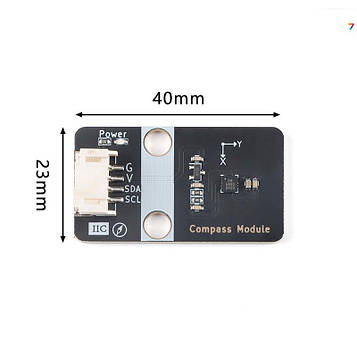 HMC5883 Compass Module 3-осевой цифровой компас, собран на микросхеме магнетометре HMC5883L, совместим с Arduino.