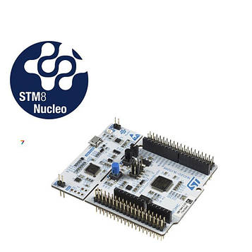 NUCLEO-8S208RB STM8 Nucleo-64 отладочная плата на основі STM8S208RBT6 MCU, з підтримкою Arduino і ST morpho