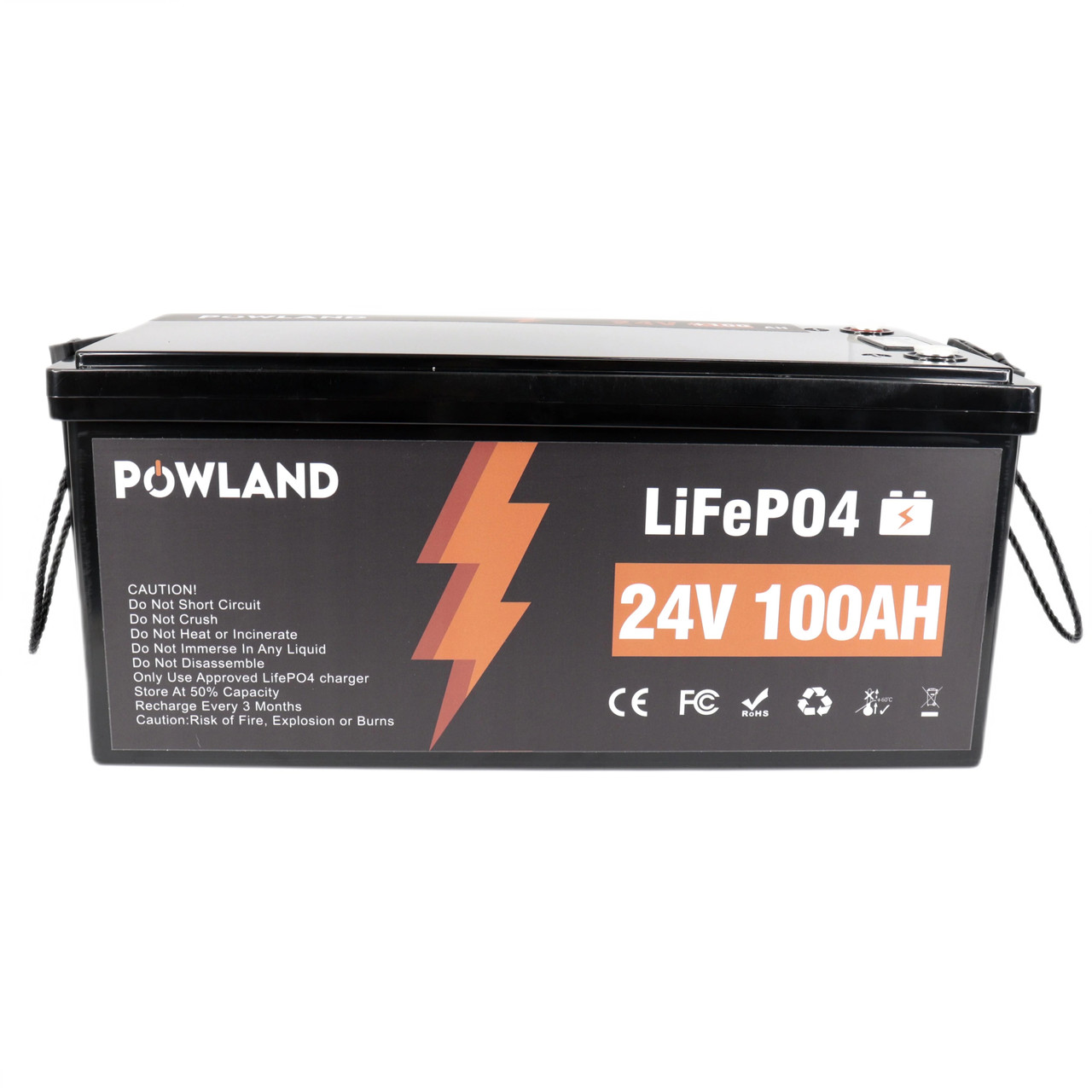 Акумуляторна батарея Powland LiFePo4 IBattery-PL-24V-100AH 24V 100Ah, фото 1