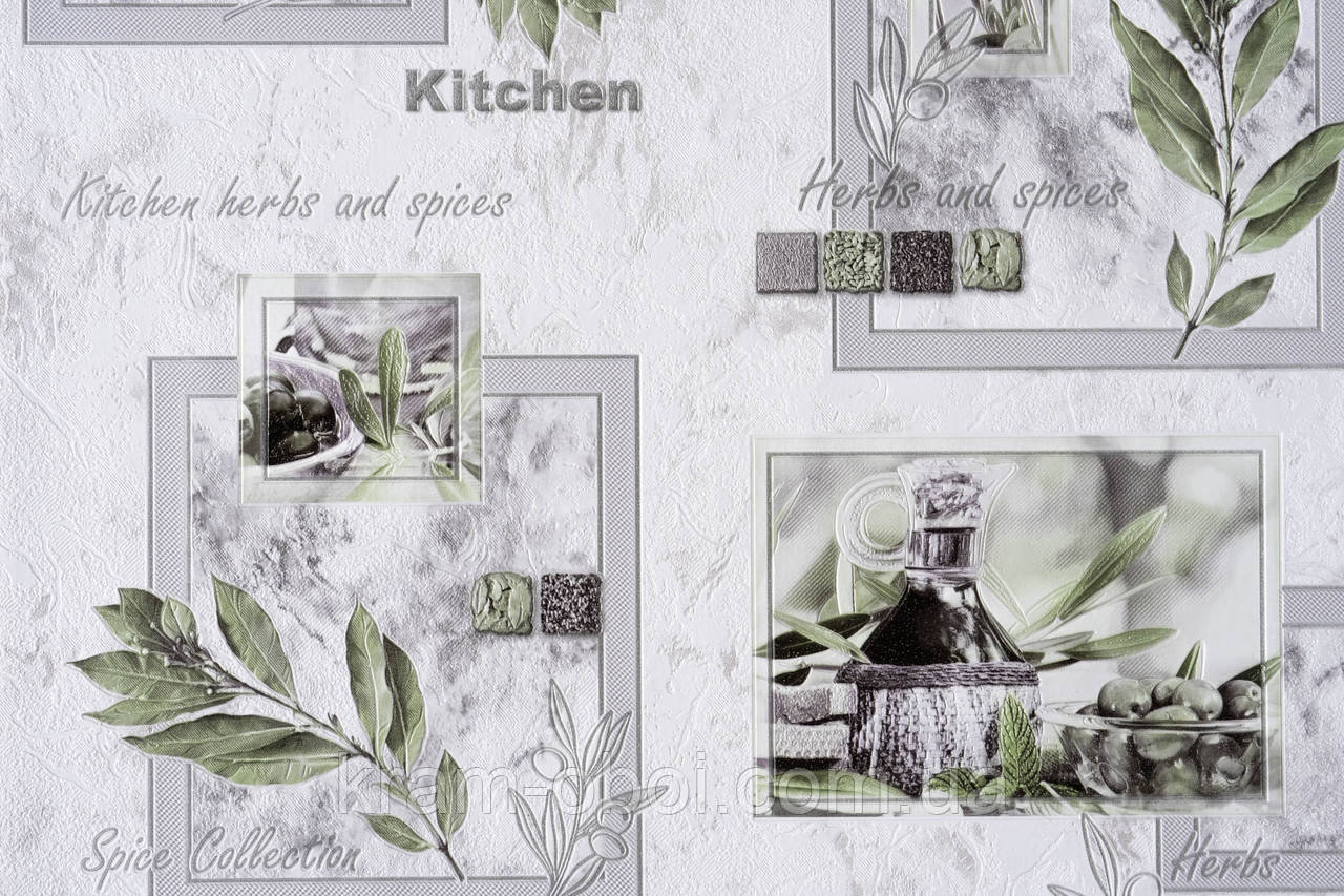 Слов'янські шпалери КФТП вологостійкі винілові на паперовій основі супер мийка 10м*0,53 9В49 Олівія 5867-10, фото 1