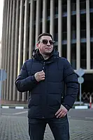 Зимова чоловіча куртка Black Vinyl С24-2231С