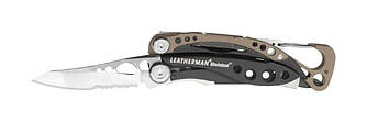 832207 Мультитул Leatherman Skeletool - Coyote, синтетичний чохол, картонна коробка