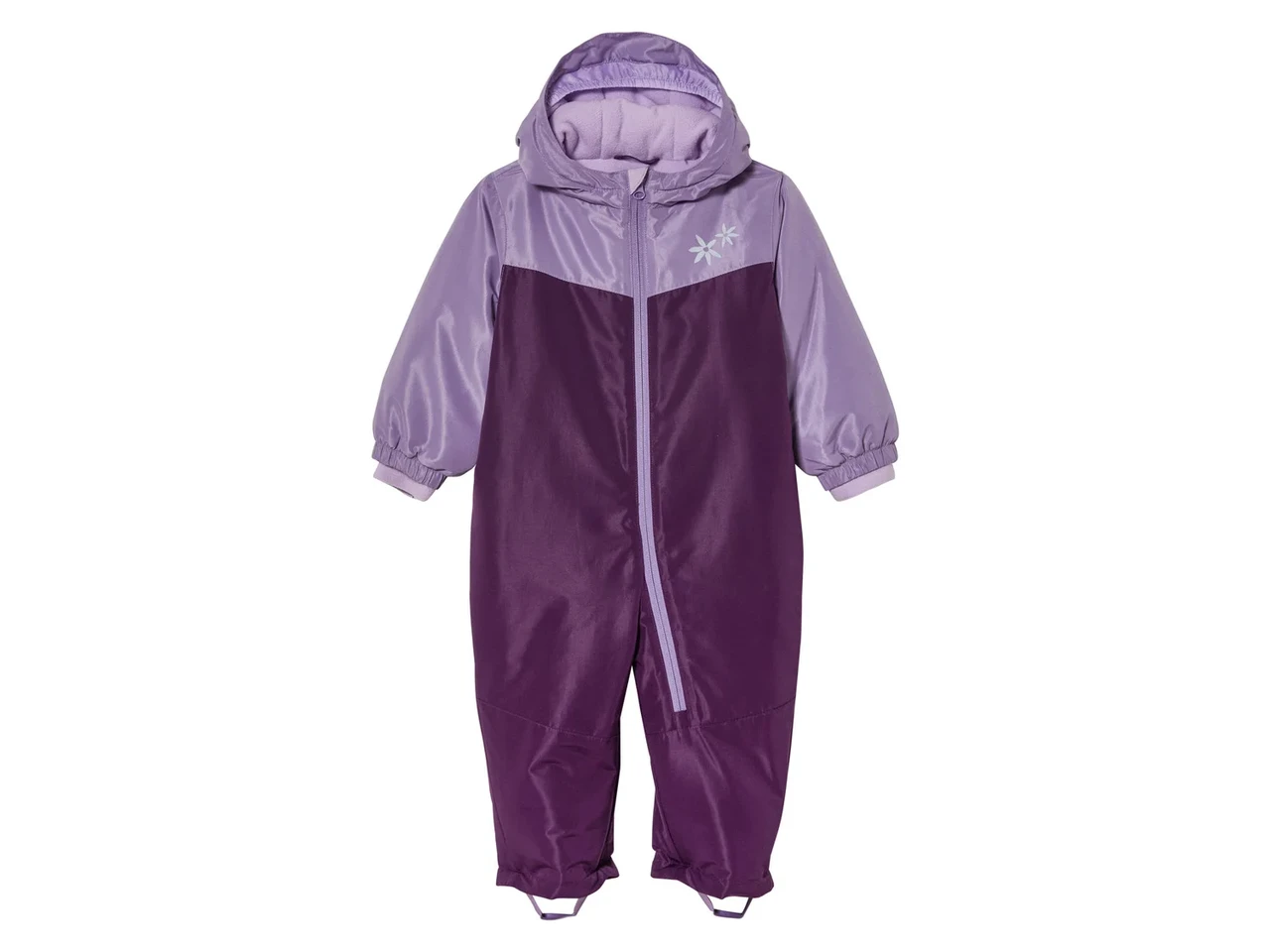 Термокомбінезон для дівчинки на флісі фіолетовий Kuniboo 86, 92, 98, 104см, фото 1