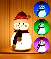 Дитячий силіконовий нічник FreshAroma Сніговик