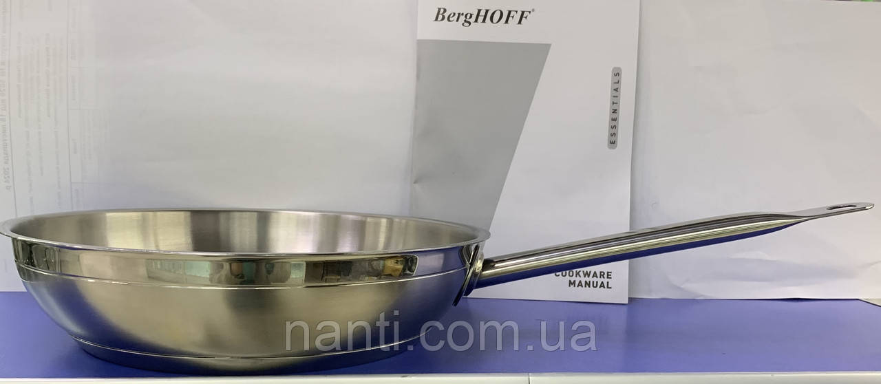 Сковорода BERGHOFF Hotel Line з нержавіючої стали 24 см ( раскомплектовка набора 1101887A)