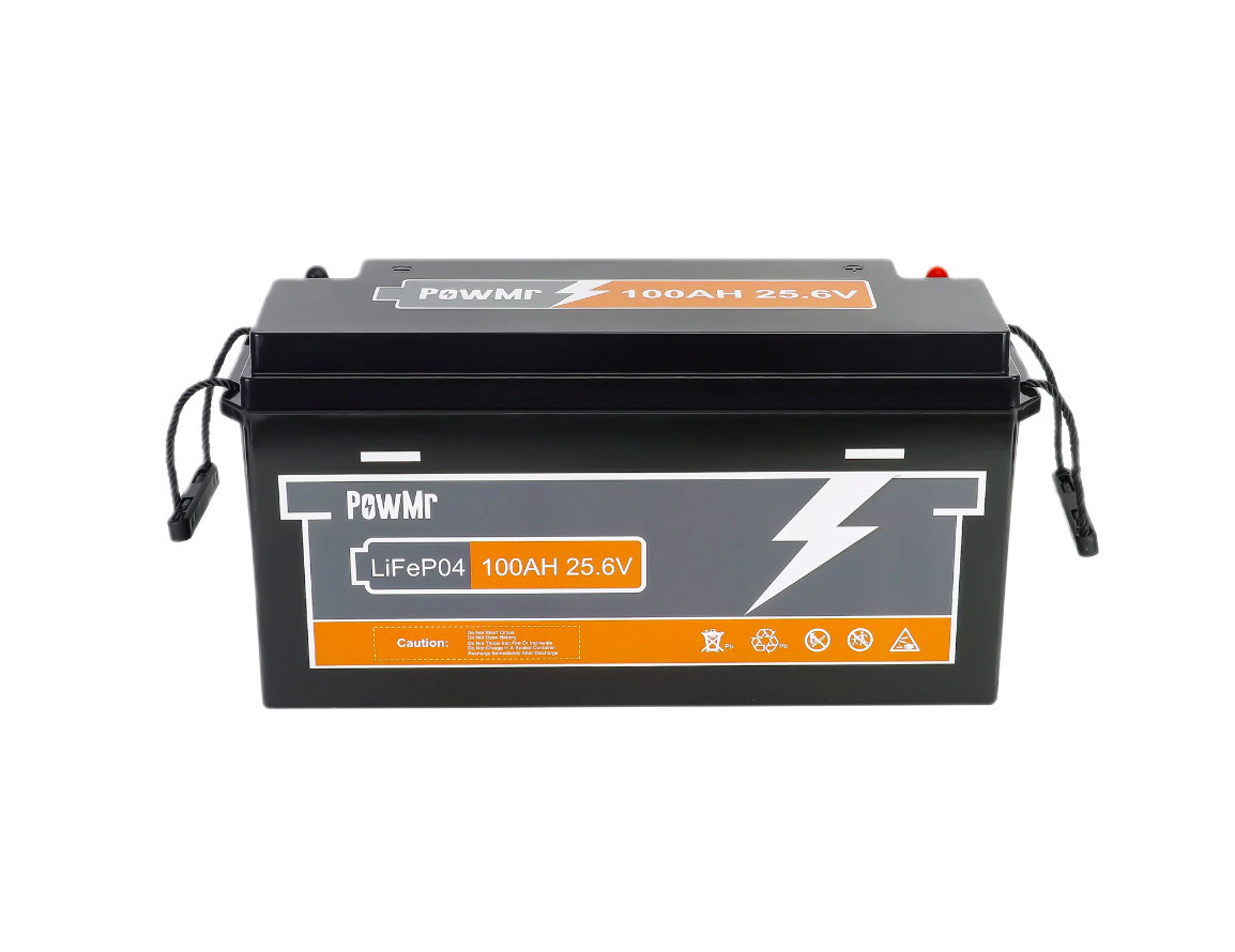 Акумуляторна батарея PowMr LiFePo4 POW-100AH-25.6V, фото 1