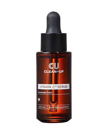 Сироватка зі стабільною формою вітаміну С 4,5% CUskin Clean-Up Vitamin C+ Serum, 20 мл (222039), фото 1
