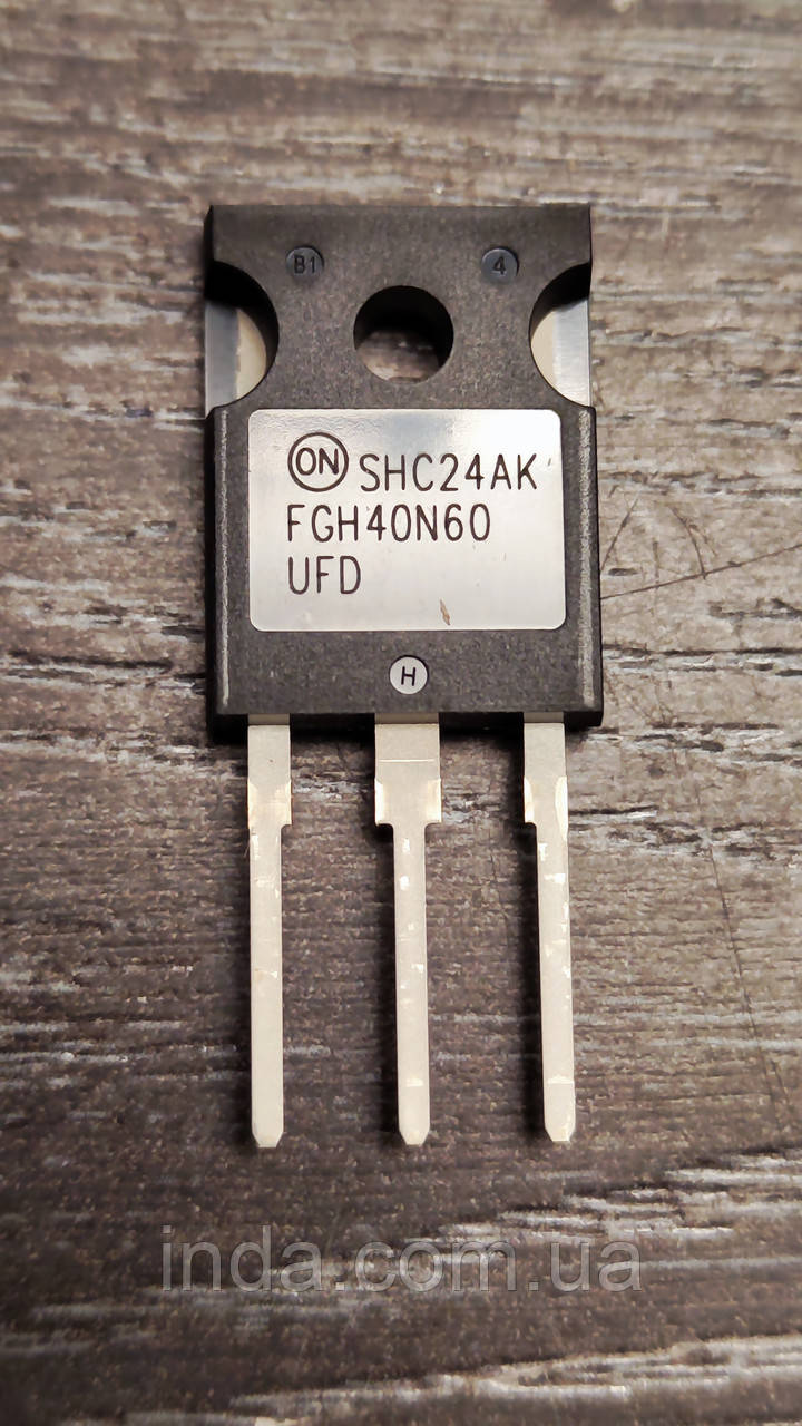 Транзистор FGH40N60UFD Оригінал!!! 80A/40A, 600V, IGBT (заміна для FGH40N60SF, FGH40N60, 40N60) TO-247
