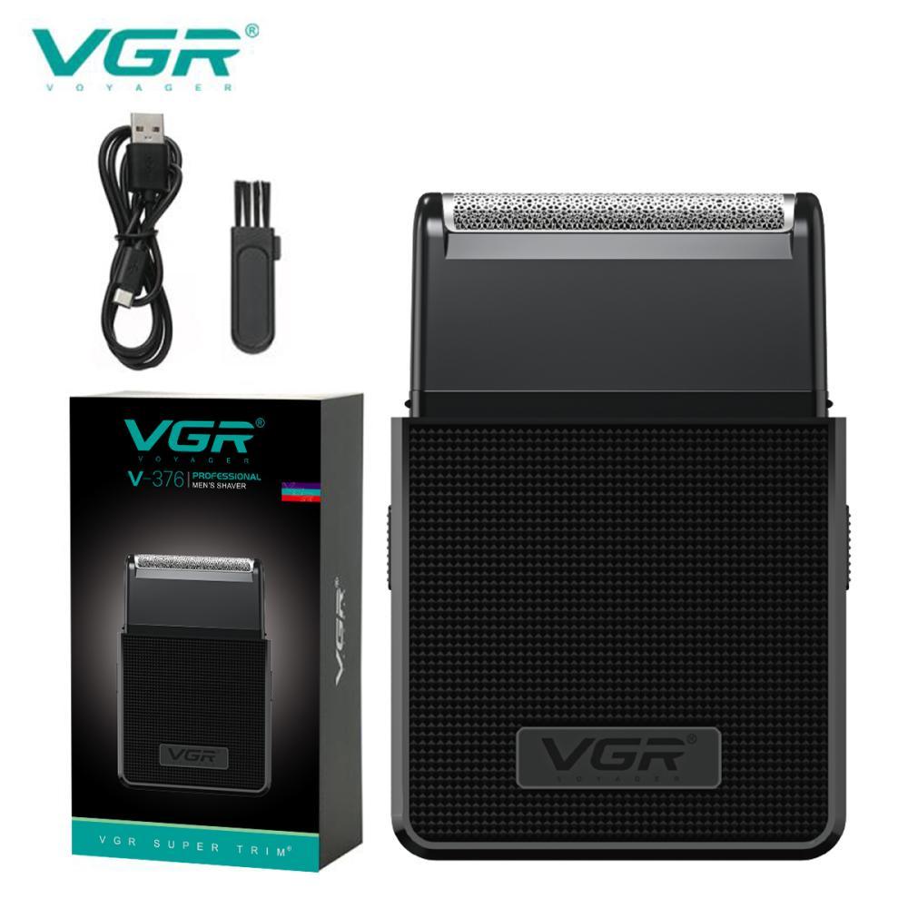 Електробритва VGR V-376 GREEN шейвер, висувний тример