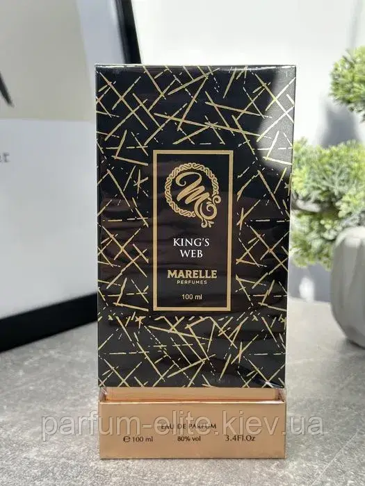Жіноча парфумована нішева вода Marelle Perfumes King's Web 100ml