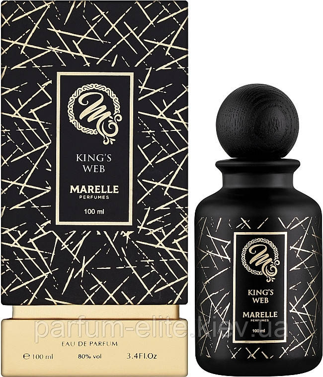 Нішева парфумована вода унісекс Marelle Perfumes King's Web 100ml, фото 1