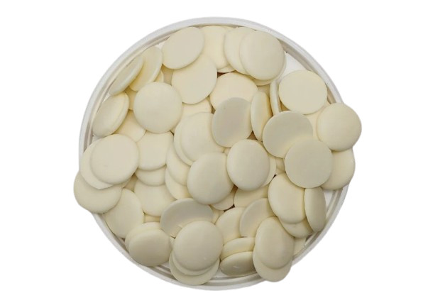 Шоколадні дропси білі 1 кг Lubeca