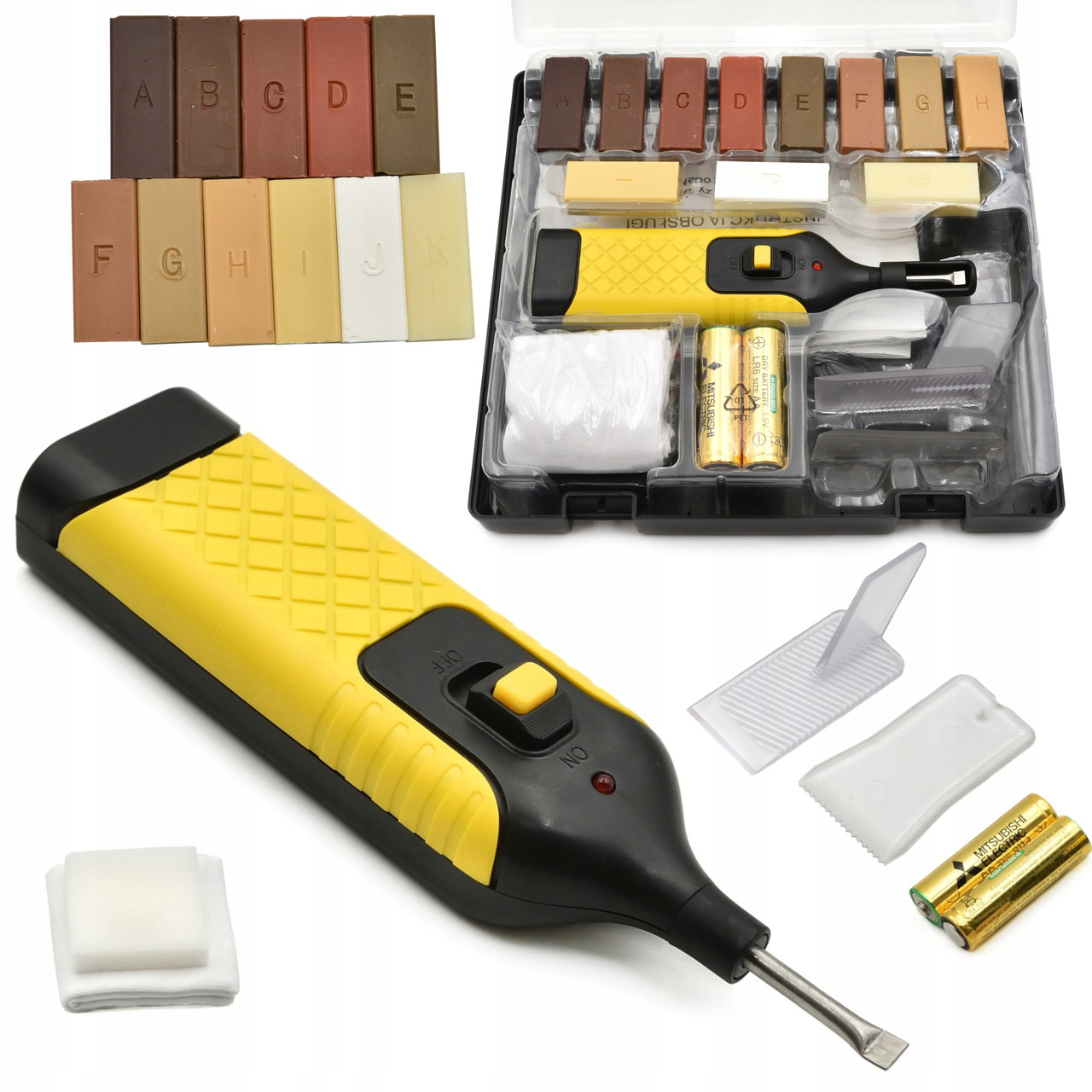 Набір для ремонту дерев'яних покриттів Geko G30145