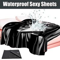 Wet Games Area Bed Sheet простирадло для сексу БДСМ і масажу лакова вінілова розміром 180 x 260 см Німеччина
