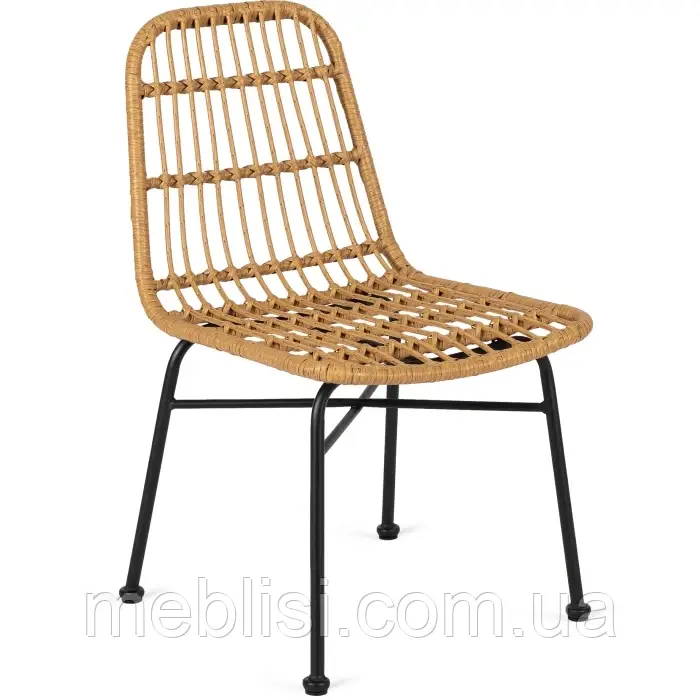Стілець WALDI (ротанг) (MEBEL ELITE) ME.WALDI/ZO/CZ/RT/K