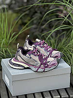 Сірі кросівки Balenciaga 3XL Sneaker in Purple x Баленсіага 3XL 36