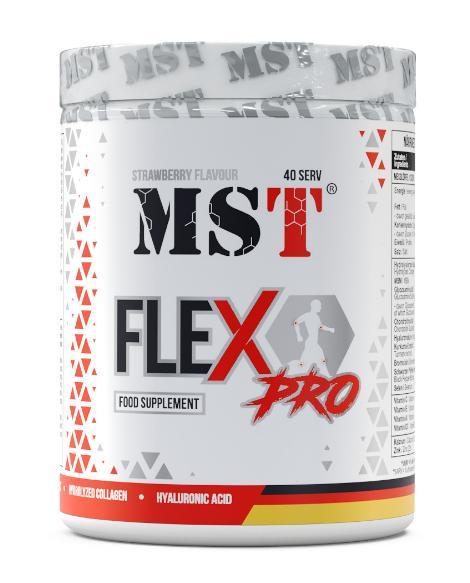 Для суглобів і зв'язок із колагеном MST Nutrition FLEX Pro 420 грамів Смак: Strawberry