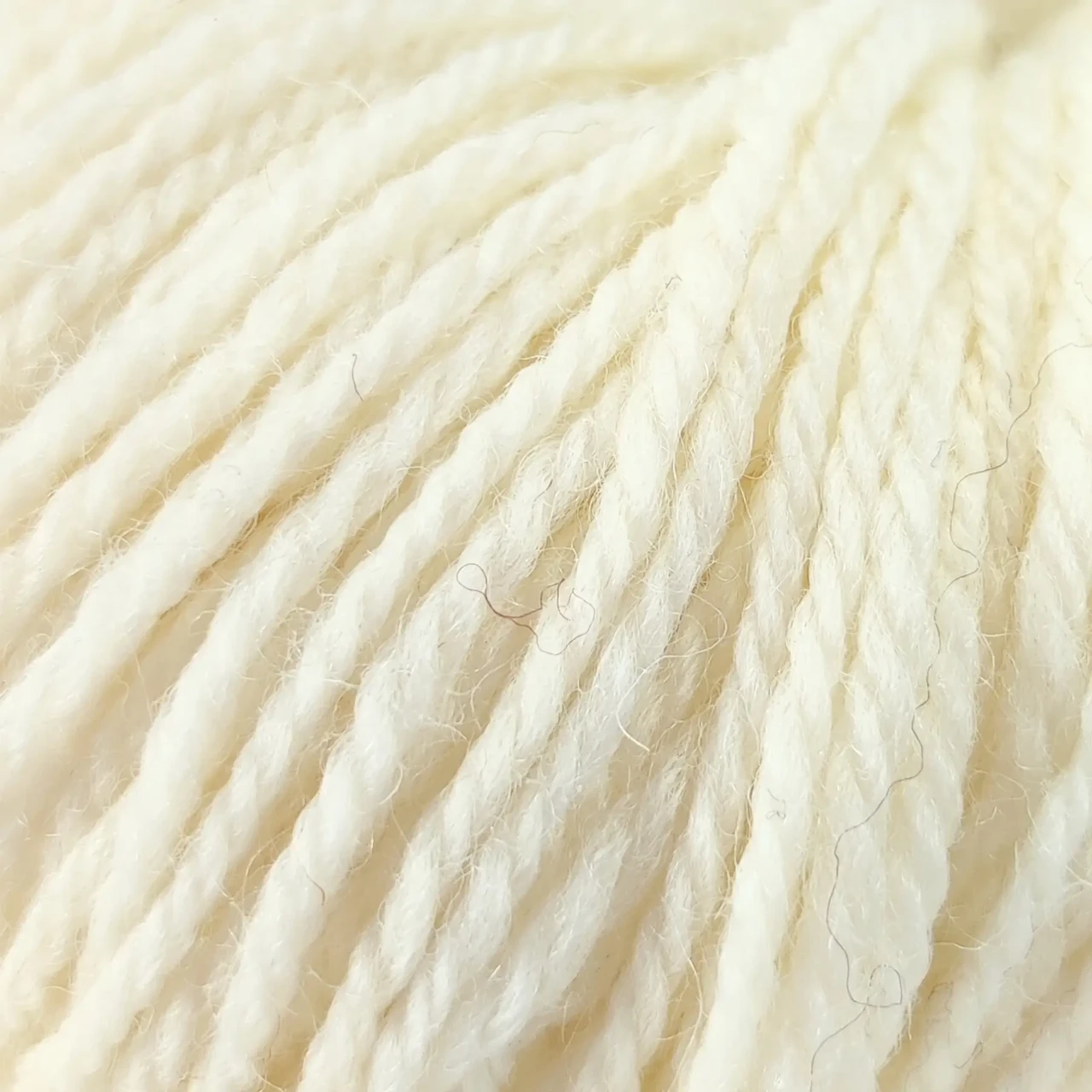 Пряжа Blue Faced Leicester Wool/Блю Фейс Лейстер Вул, вершковий Natural Undyed 71023, Etrofil