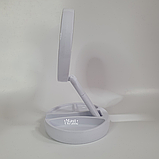 Настільне косметичне дзеркало з підсвічуванням Led Mirror Light TV-37, фото 9