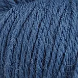 Пряжа Blue Faced Leicester Wool/Блю Фейс Лейстер Вул, синій Midnight blue 75179, Etrofil, фото 3