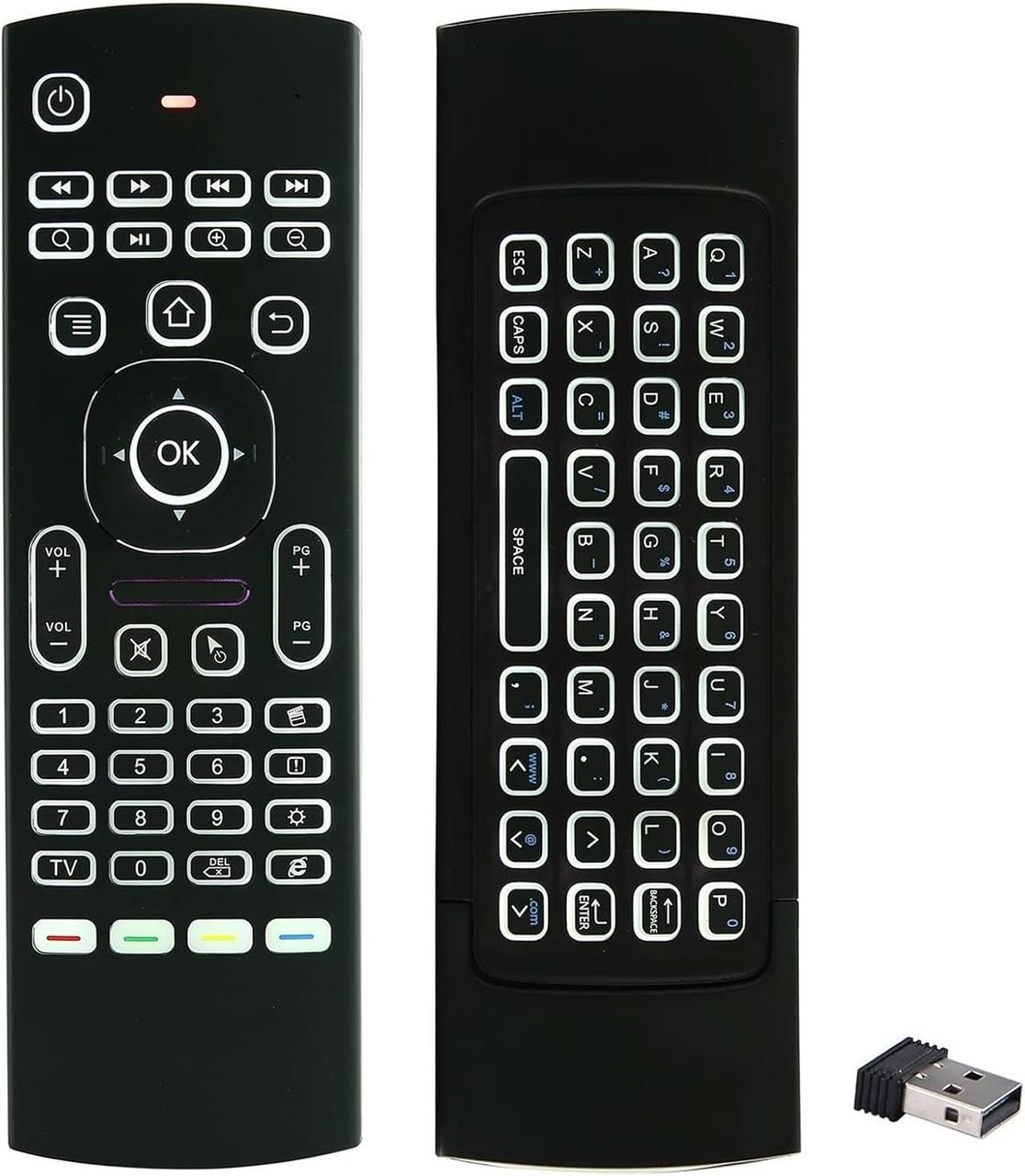 ProChosen 2.4G пульт клавіатура Air Mouse для Kodi, Android TV Box, Smart TV, ПК, HTPC, Windows, Mac OS, Linux