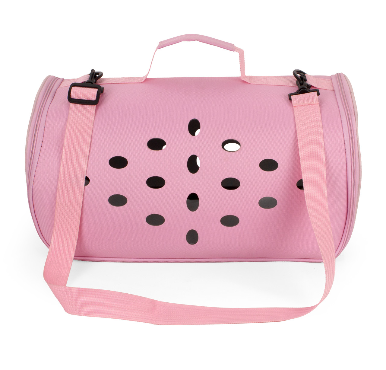 Сумка для перенесення котів та собак 48x26x25 см CosmoPet CP-12 Pink, фото 1
