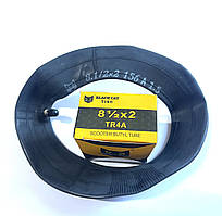 Камера 8.1/2×2 Black cat з коротким штуцером для електросамоката, гіроборда, гіроскутера