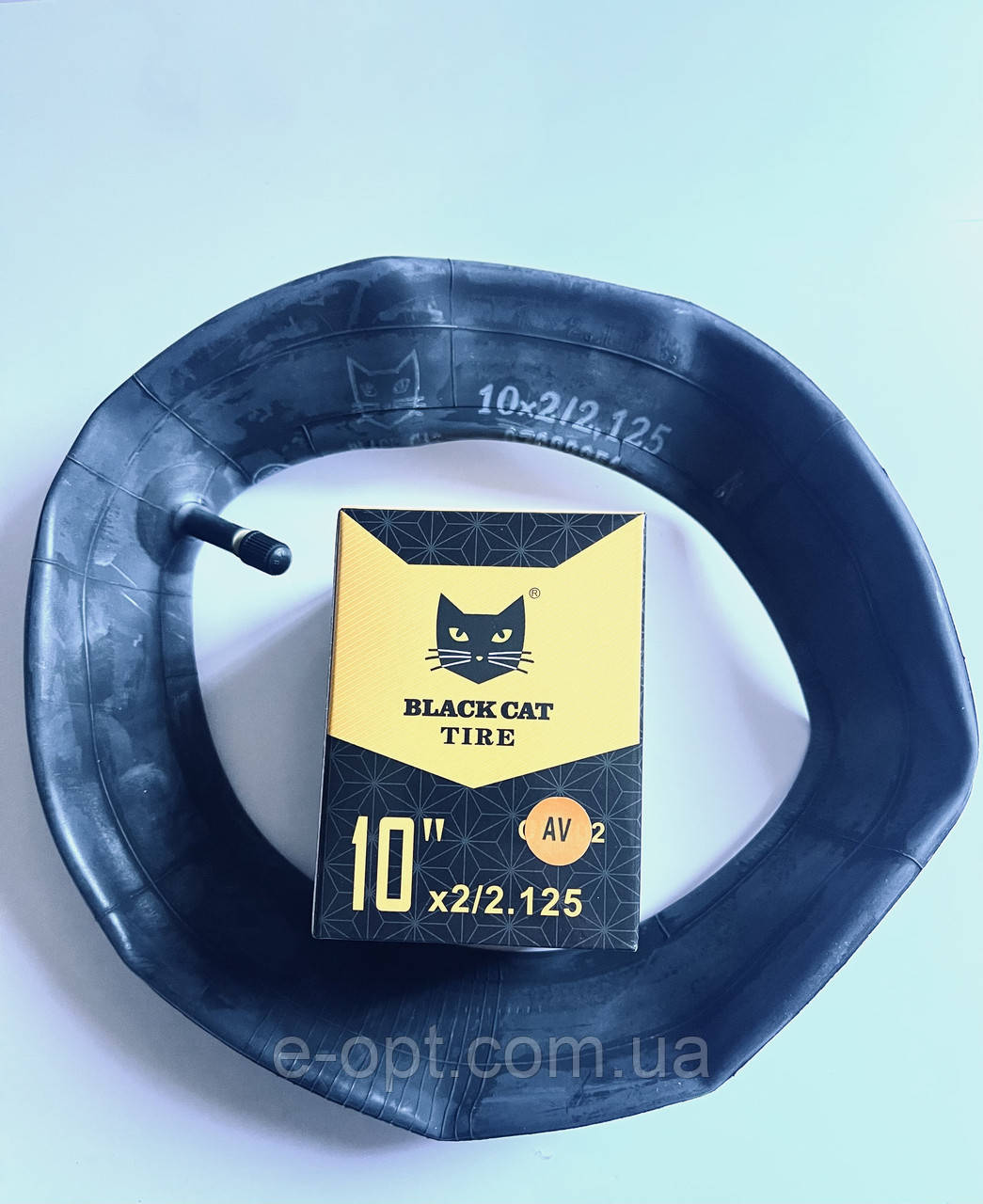 Камера 10х2/2.125 Black cat прямий вінтель AV