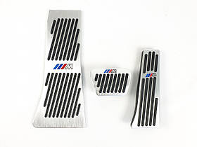 Накладки на педалі в M-стилі BMW X5/X6 E53/E70/E71/F15/F16 АКПП