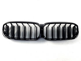 Ноздрі на BMW 5 Series G30 2020-2021 року Чорні Глянсові ( Подвійні M-Look)
