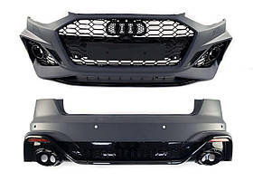 Комплект обвісу на Audi A4 B9 2019-2022 рік у стилі RS