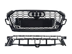 Решітка радіатора на Audi A5 B9 2021-2023 року ( стиль RS5 Full Black)