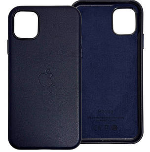 Leather Case iPhone 11 Midnight Blue