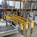 Вішак для штанів у золотому кольорі, фото 2