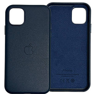 Leather Case iPhone 11 Pacific Green