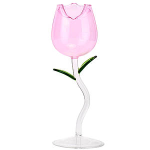 Весільні келихи Троянда 2 шт 21,5 см, 280 мл, 19180-001 скло VE