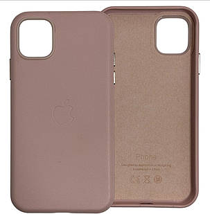 Leather Case iPhone 11 Pink Sand