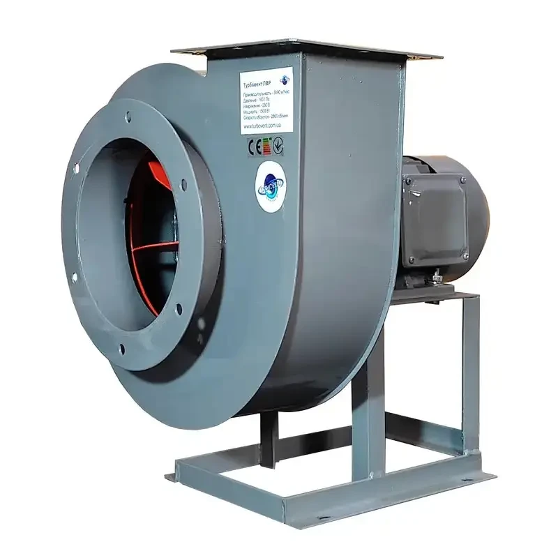 Вентилятор Турбовент 1,5 кВт, 220 В пиловий радіальний (ПВР 1.5)