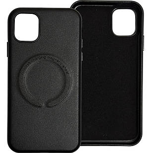 Leather Case MagSafe iPhone 11 Black
